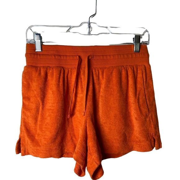 Old Navy Orange Terry Cloth Jacket and Shorts Set - Picture 4 of 7